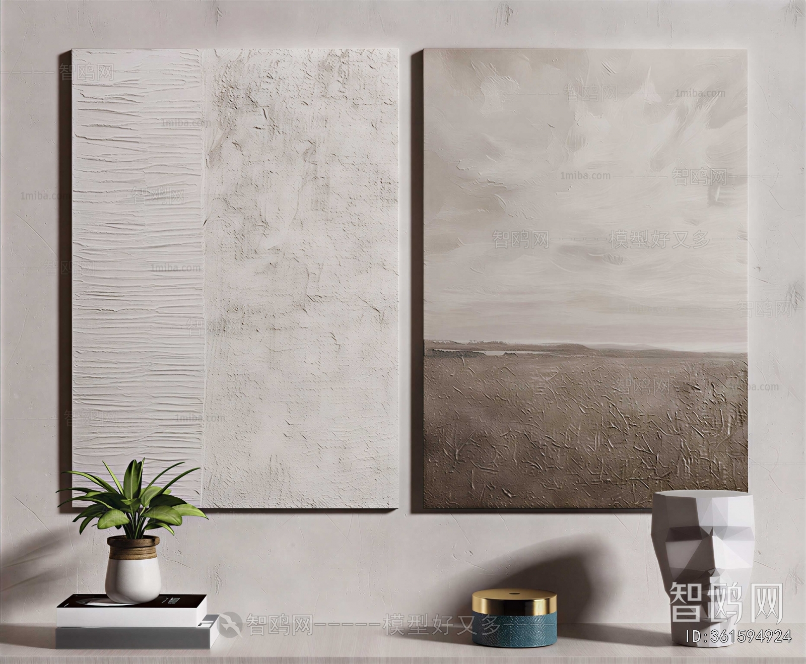 Wabi-sabi Style Painting