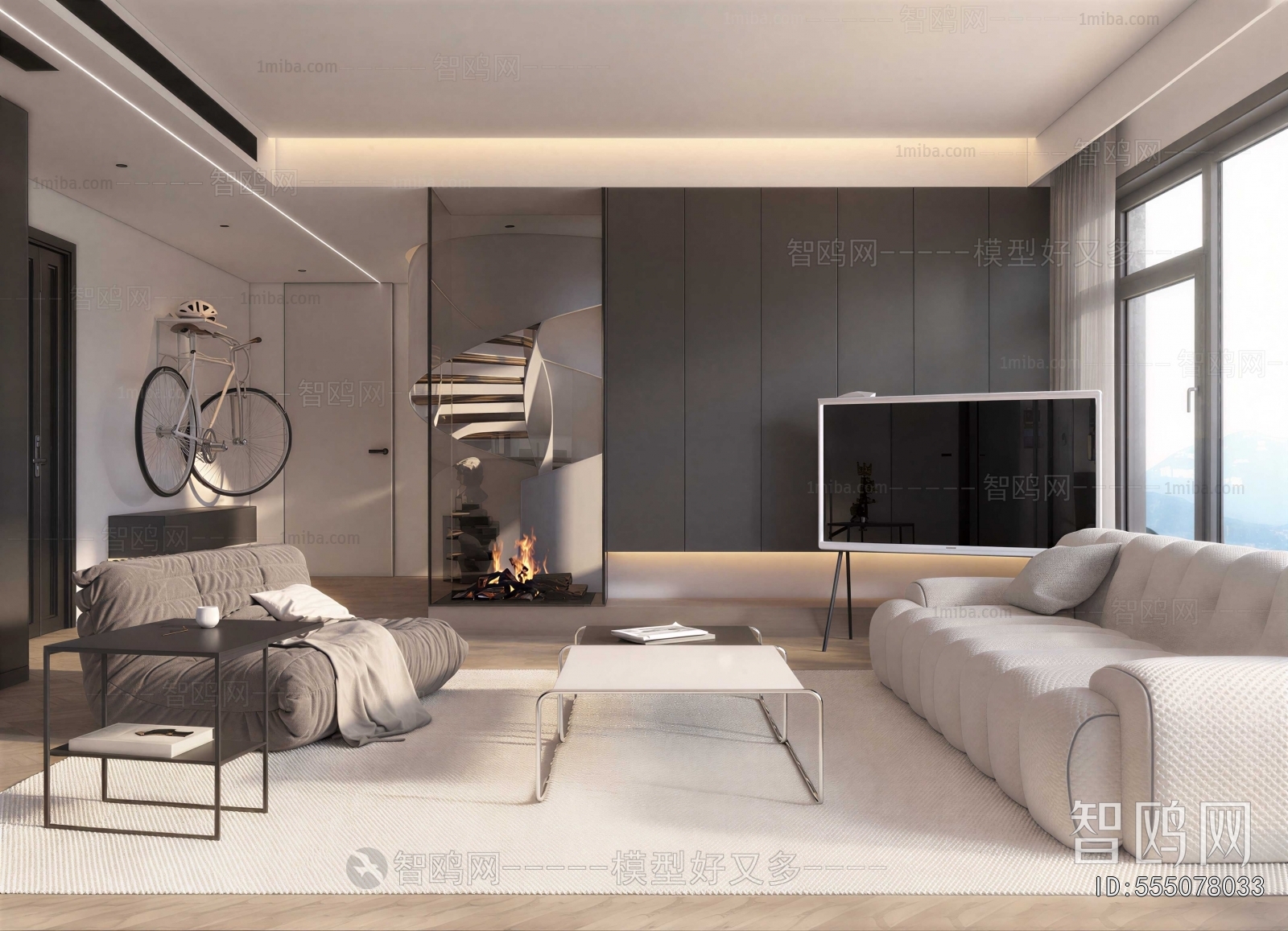 Modern A Living Room