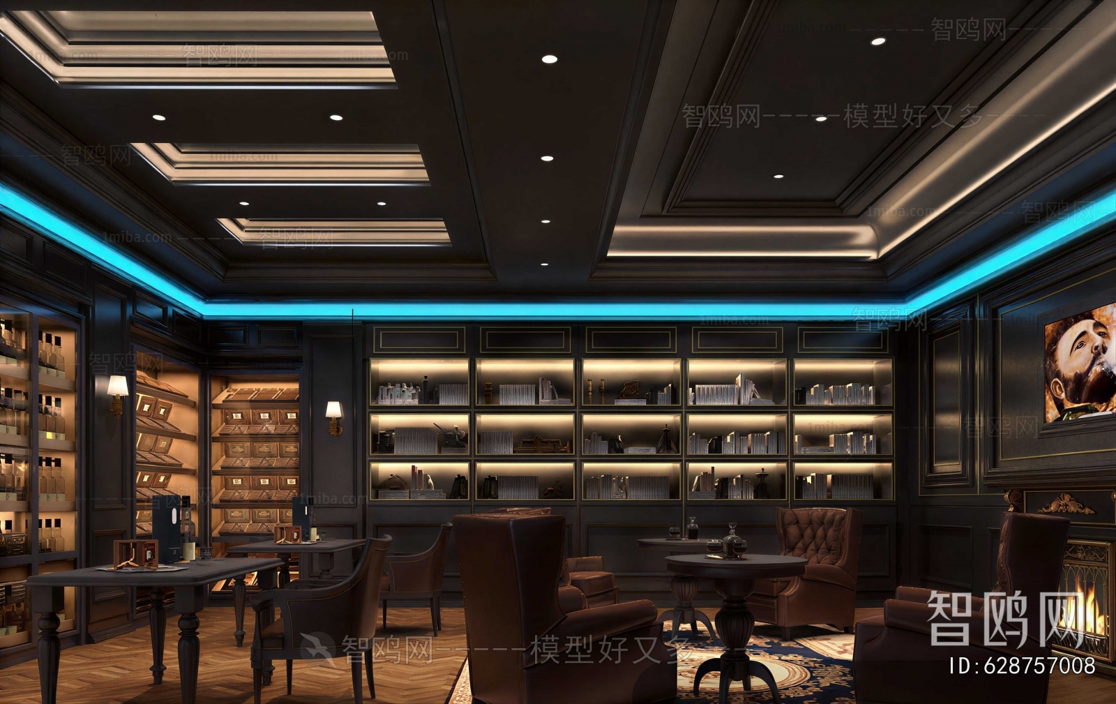 Simple European Style Bar