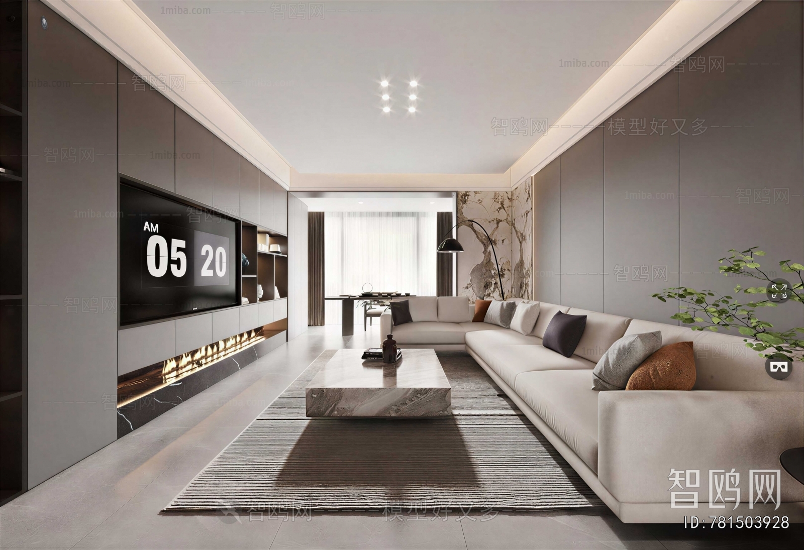 Modern A Living Room