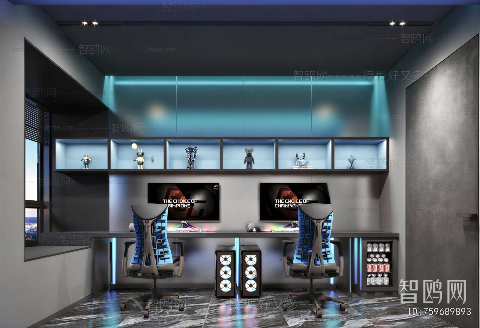 Modern E-sports Room