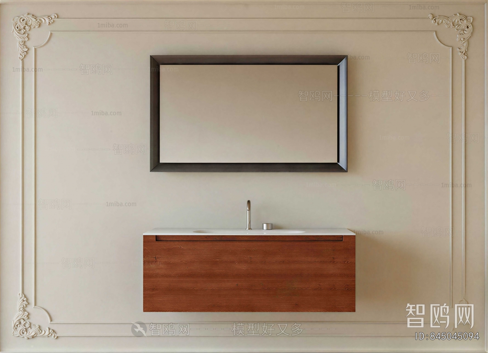 French Style Bathroom Cabinet