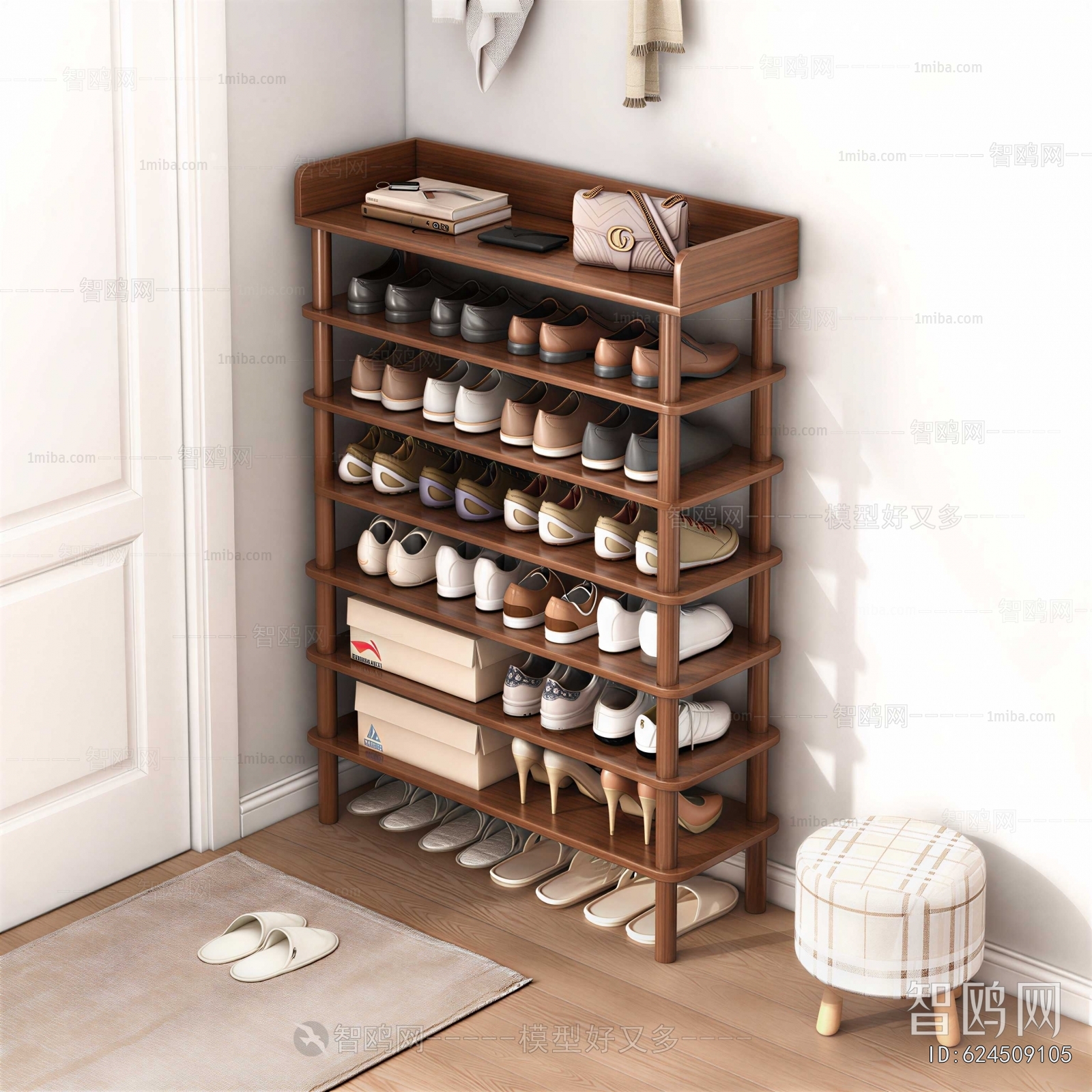 Modern Shoe Cabinet