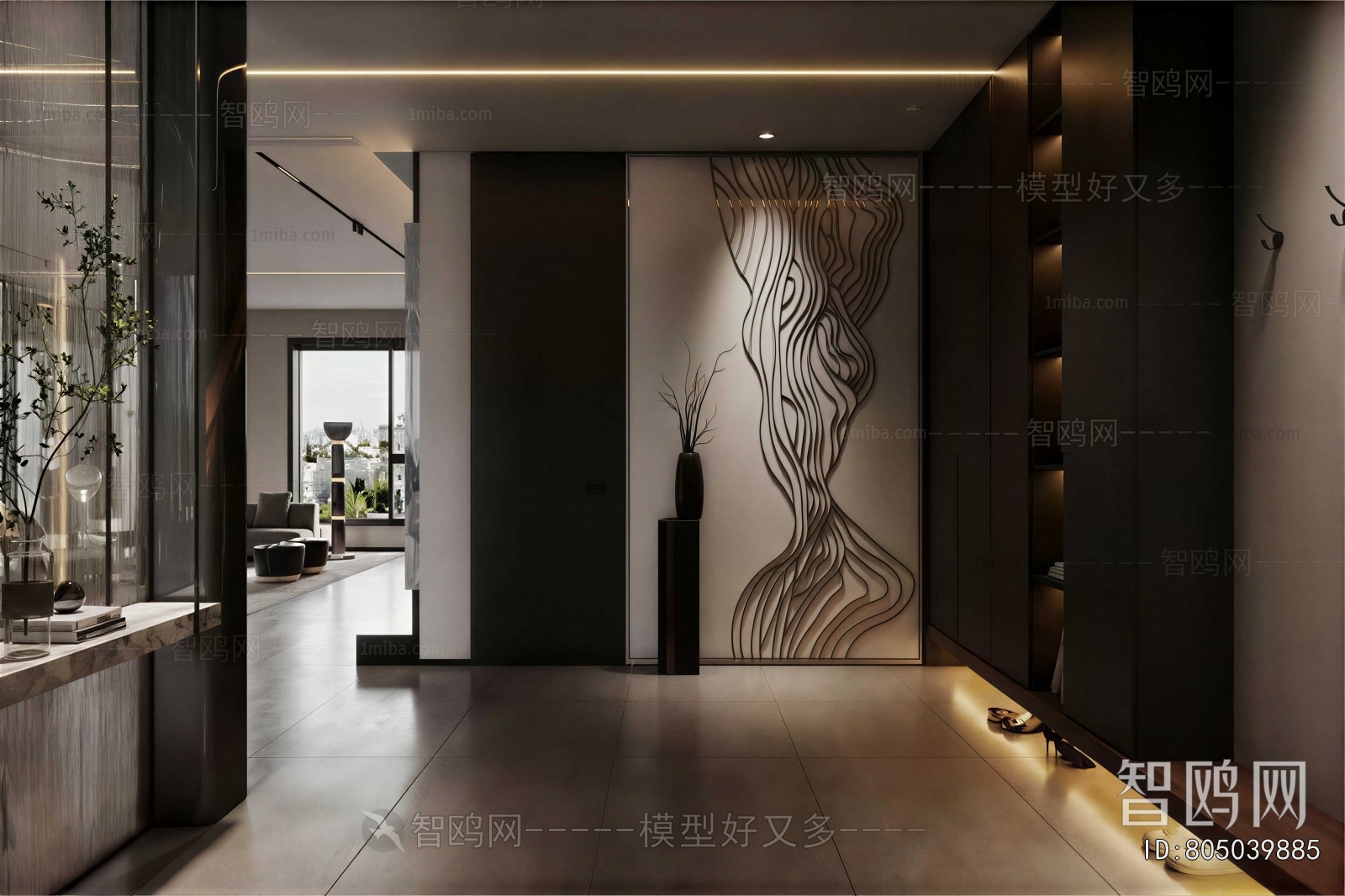 Modern Hallway
