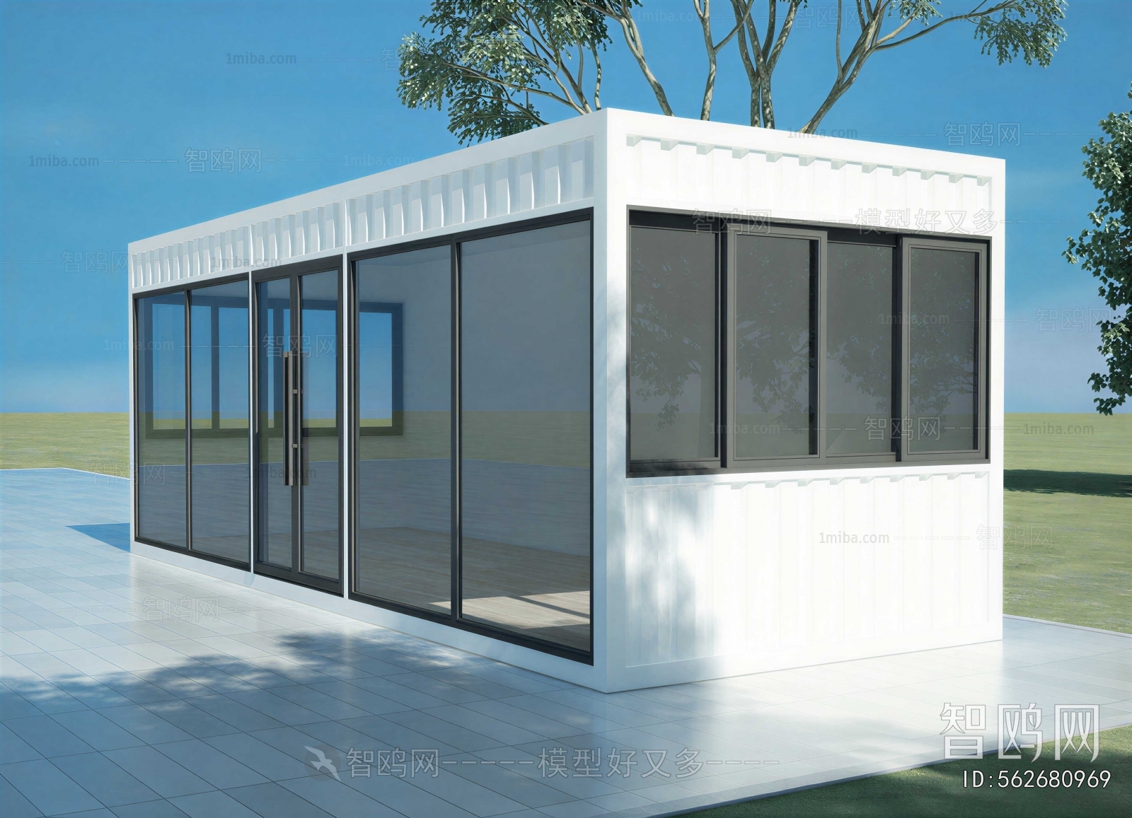 Modern Appearance Of Commercial Building