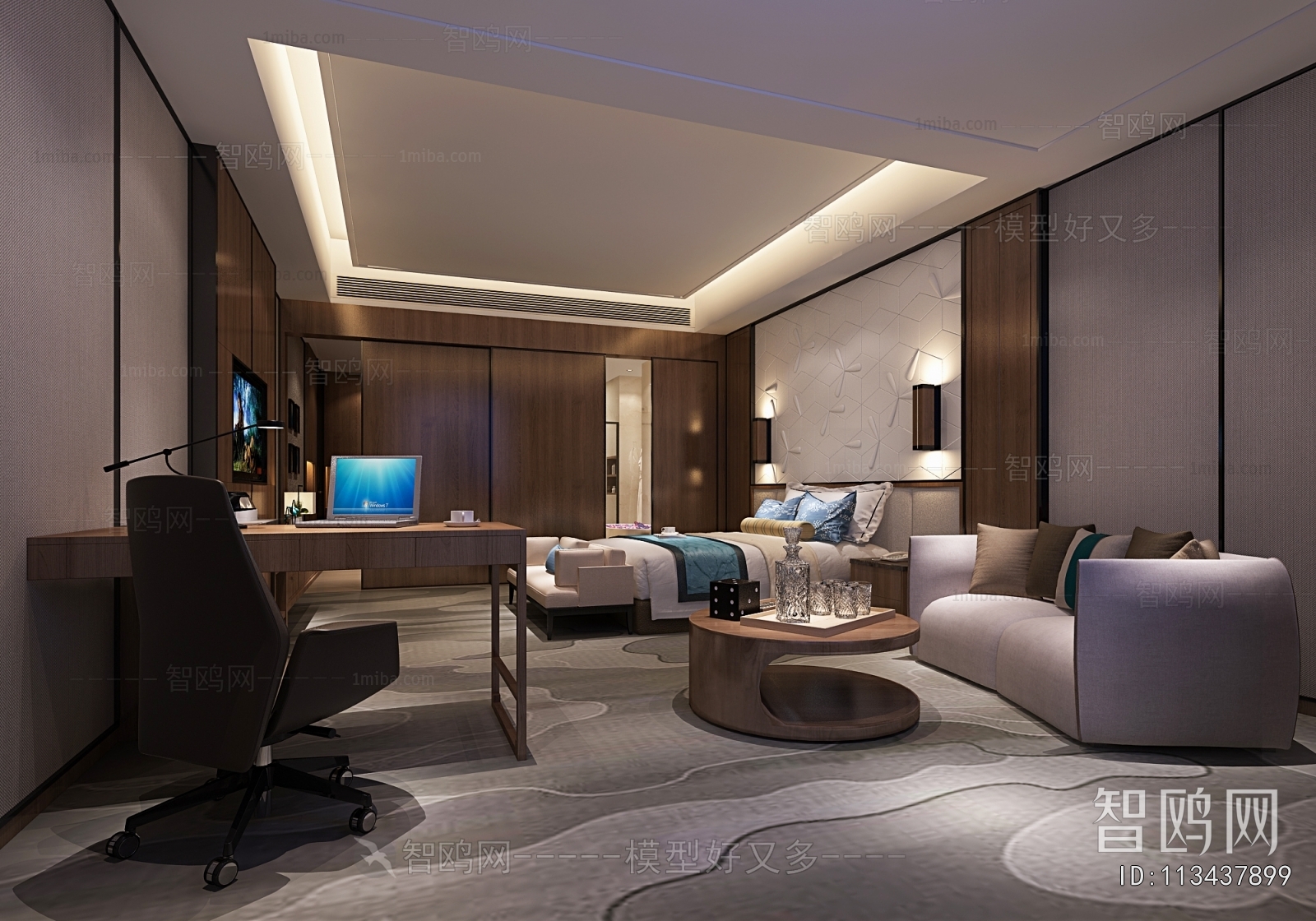 New Chinese Style Guest Room