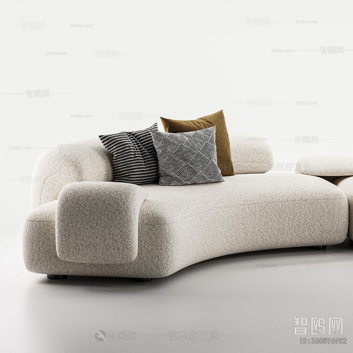 Modern Multi Person Sofa