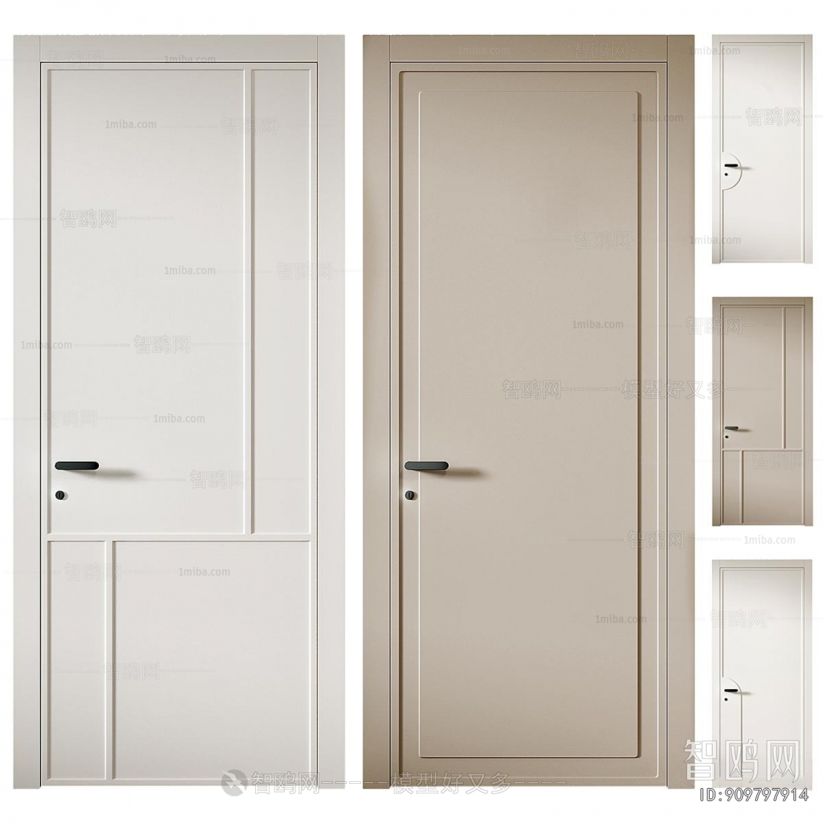 Modern Single Door