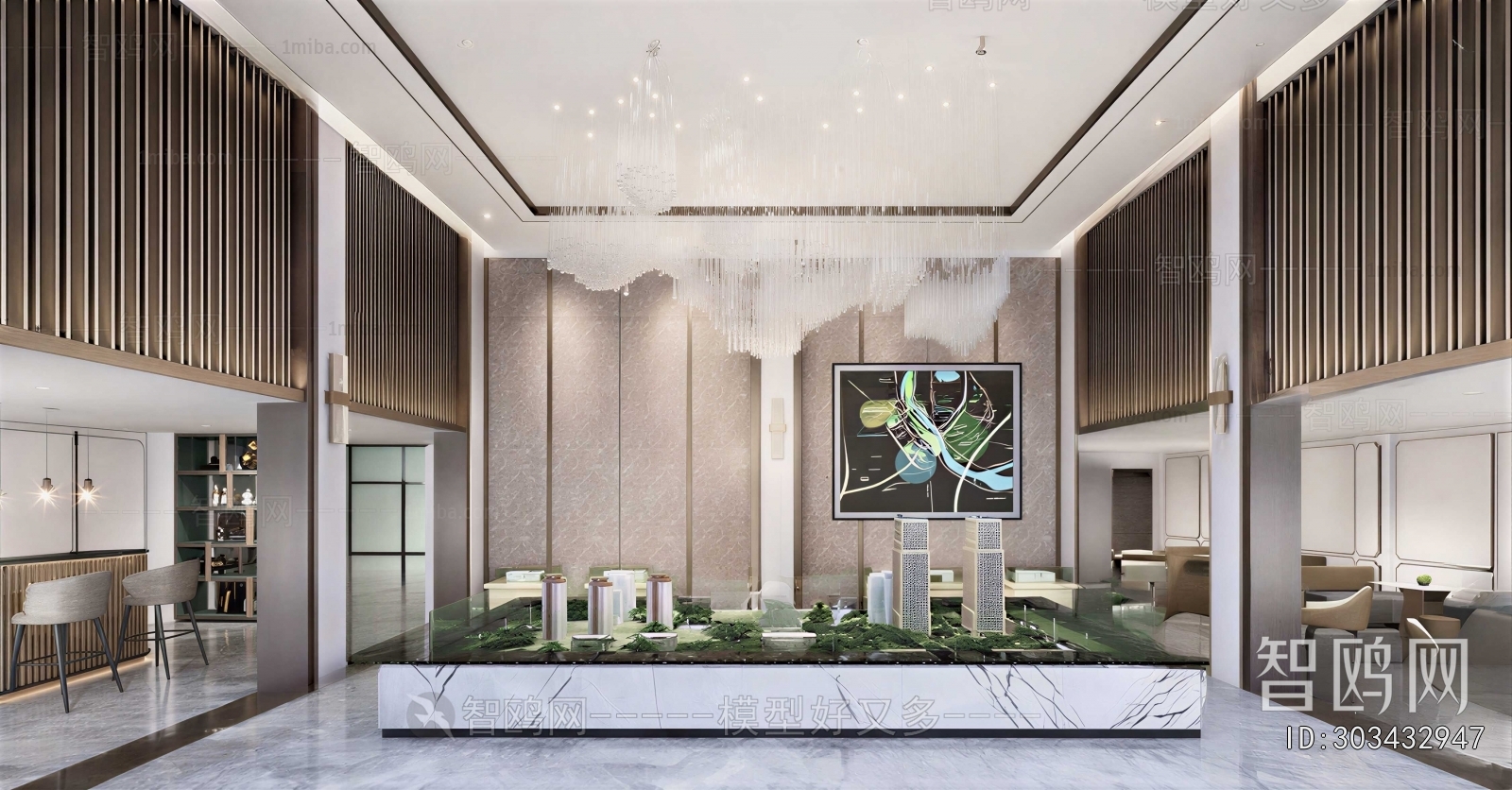 Modern Sand Table Area