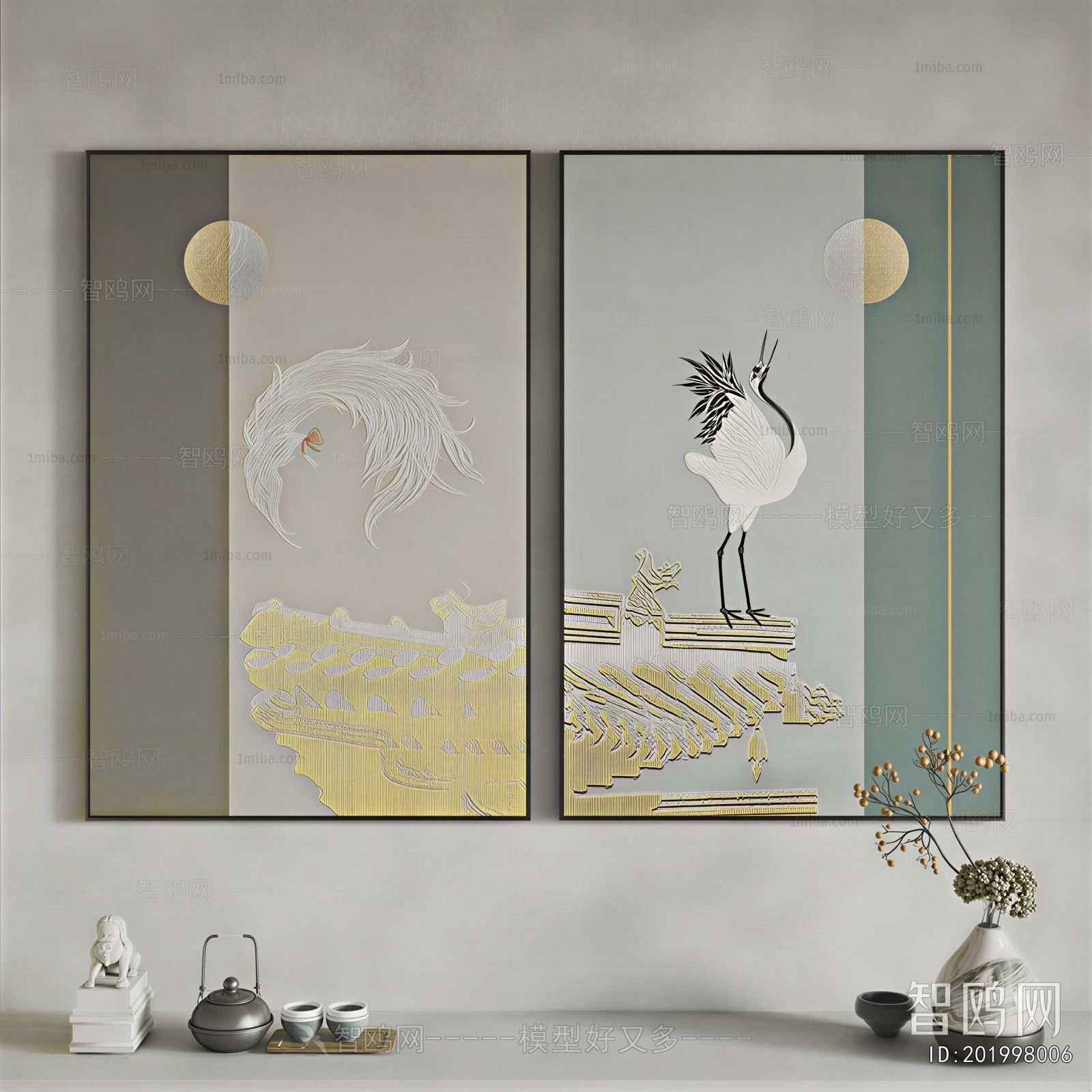 New Chinese Style Painting