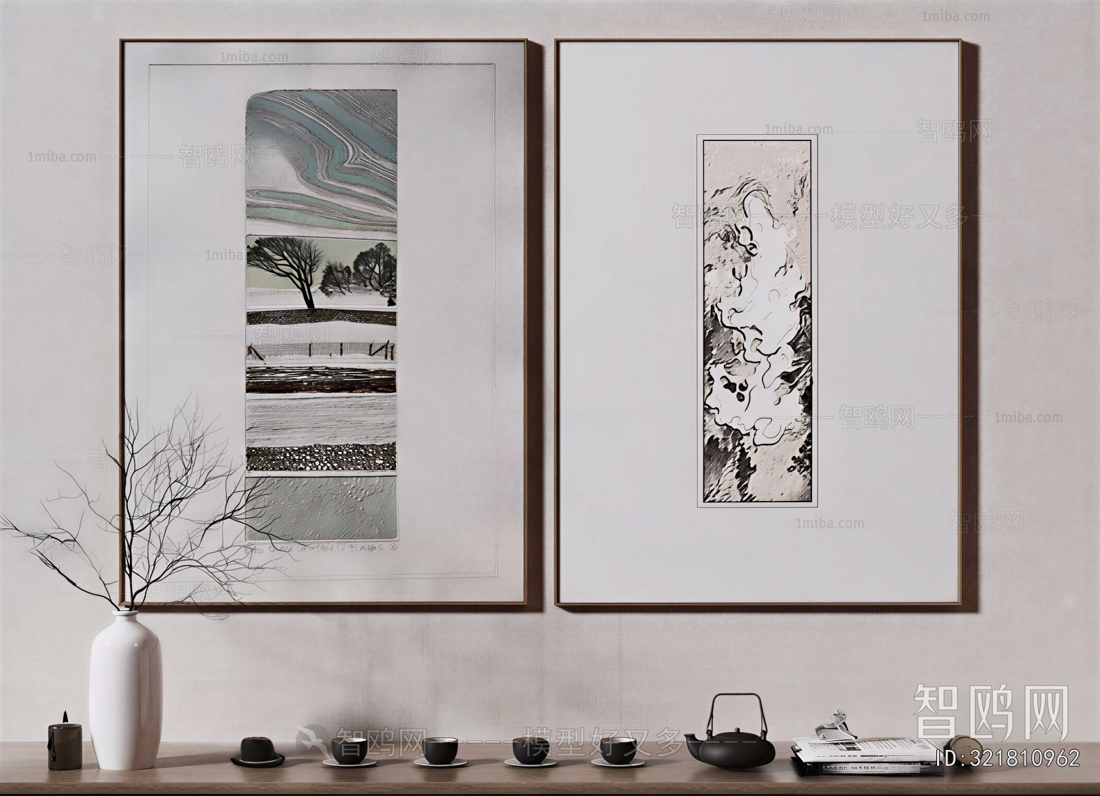 New Chinese Style Painting