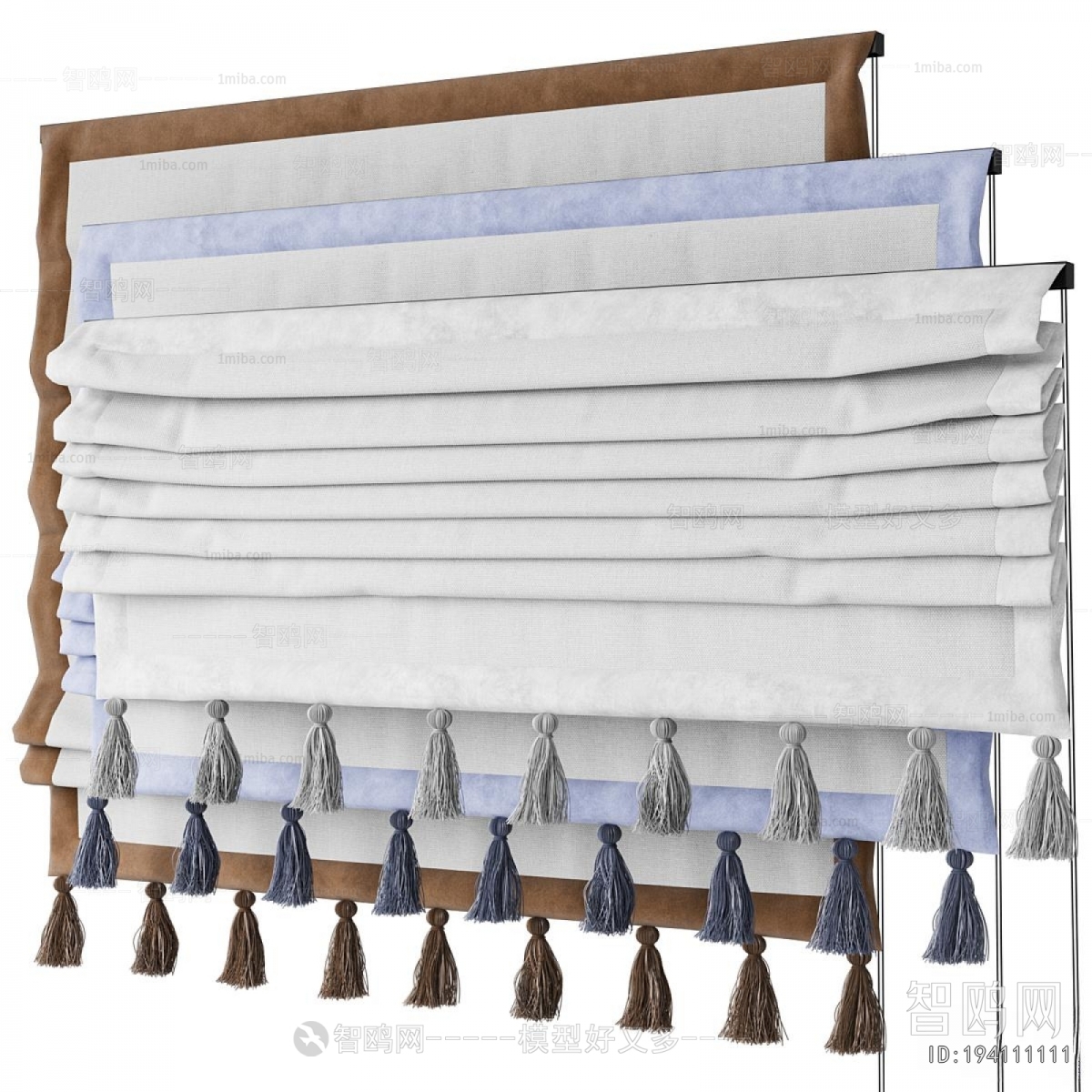 Modern Roman Curtain