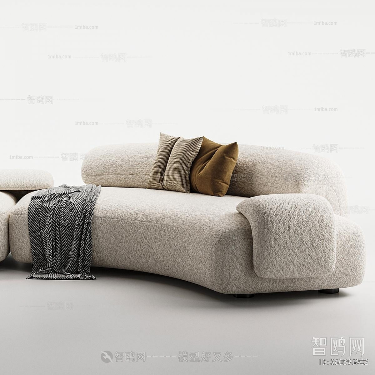 Modern Multi Person Sofa