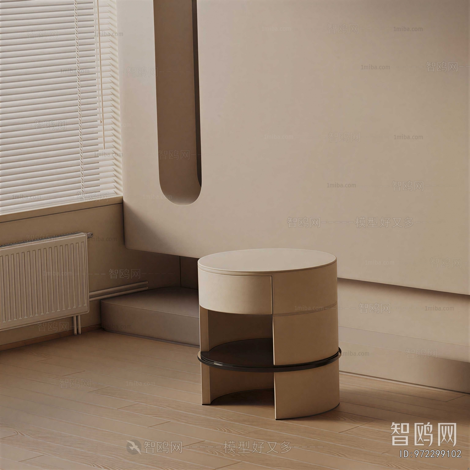 Modern Bedside Cupboard