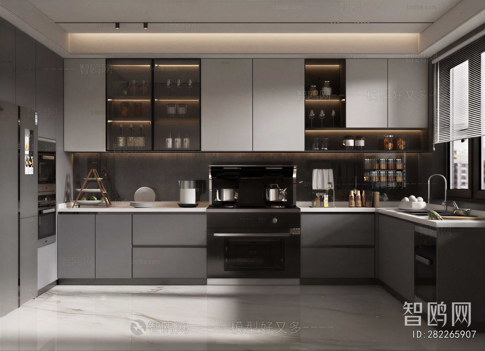 Modern The Kitchen
