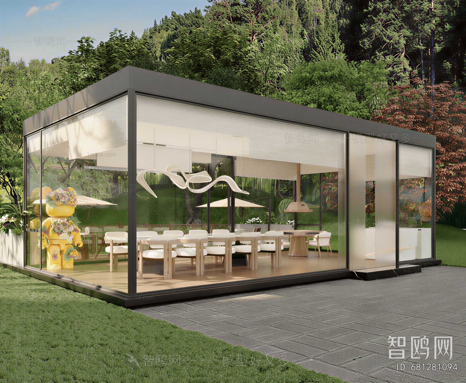Modern Glass Sunshine Room