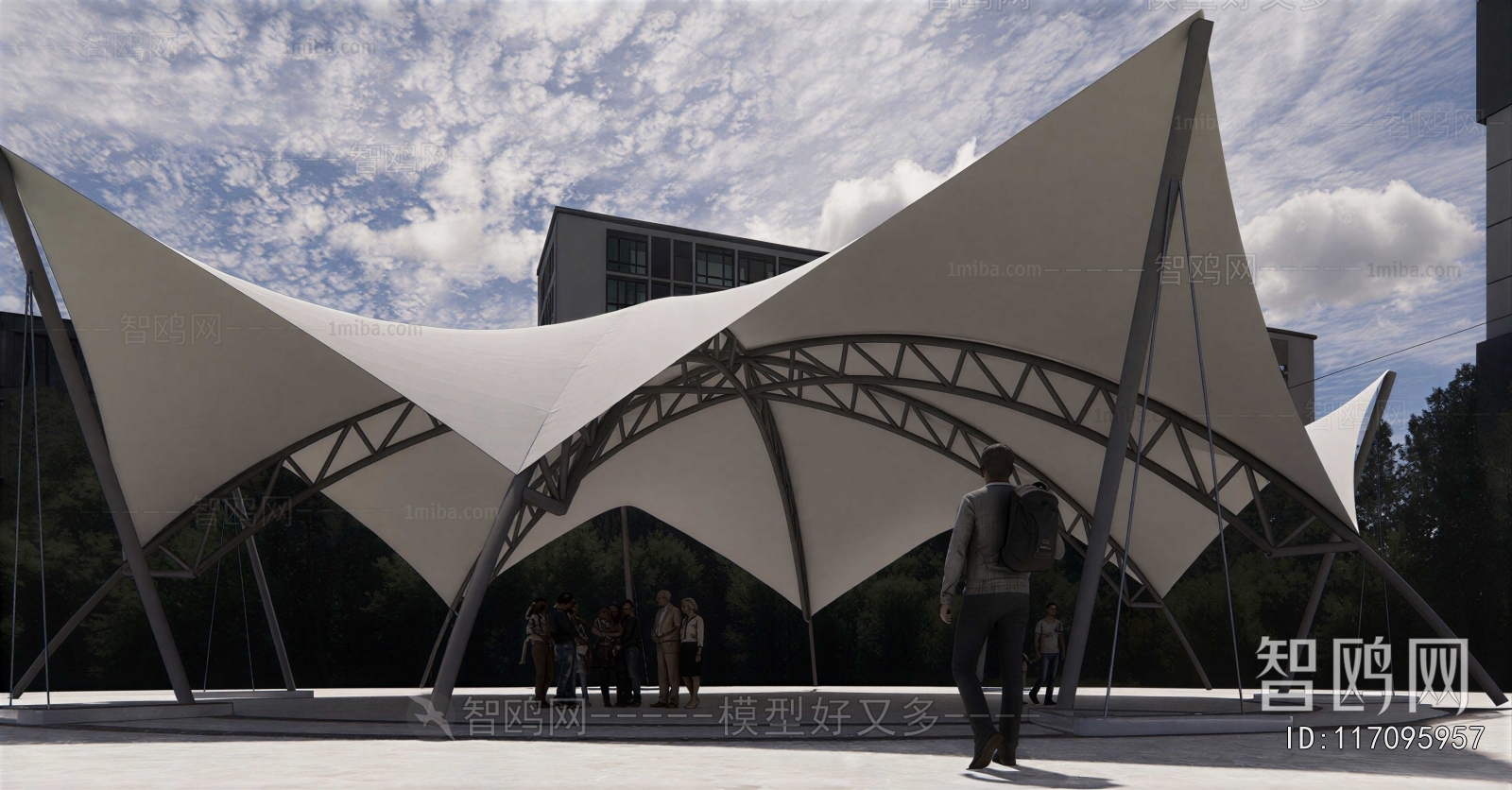 Modern Sunshade/Canopy/Tensioning Film