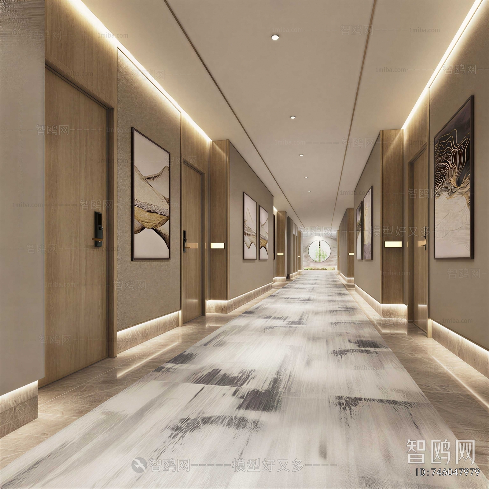 New Chinese Style Corridor