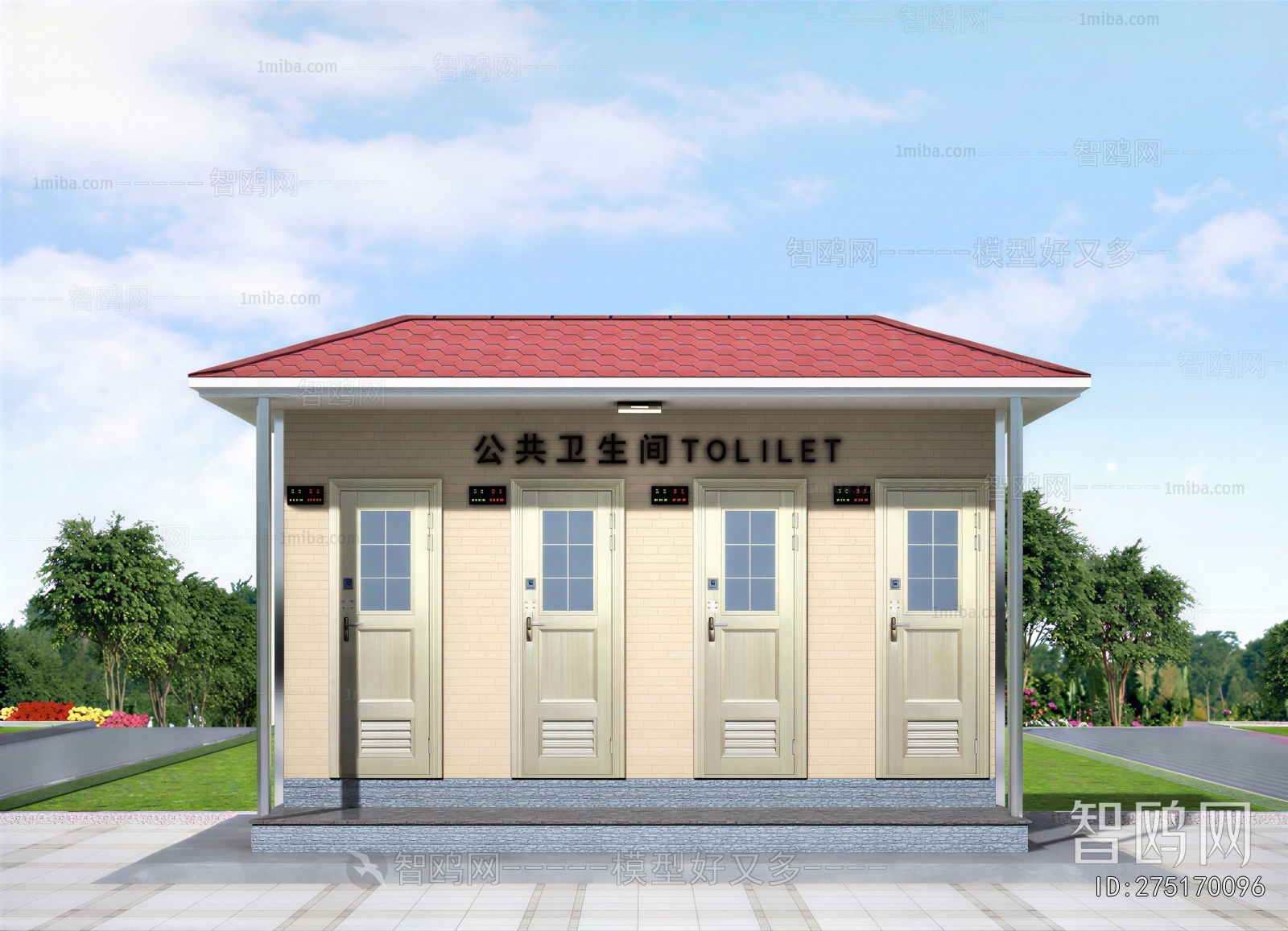 New Chinese Style Public Building