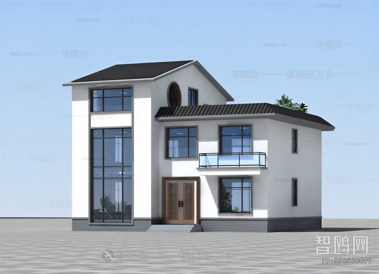 New Chinese Style Detached Villa