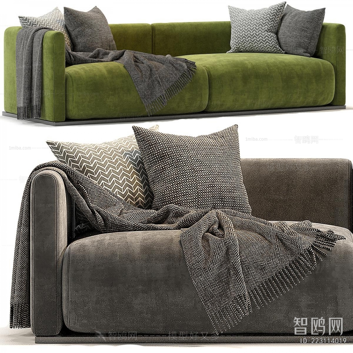 Modern Three-seat Sofa
