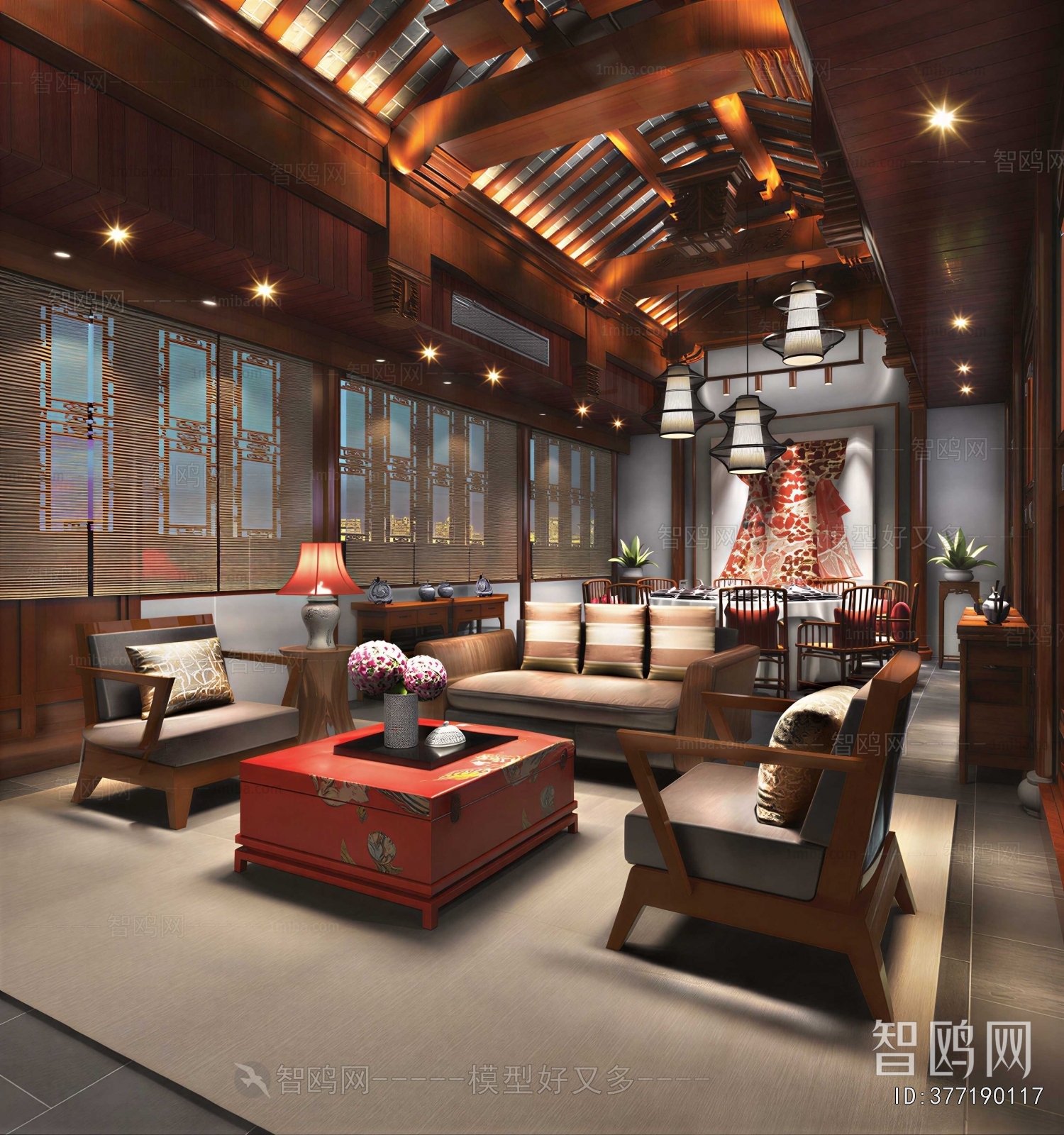 New Chinese Style Restaurant Box