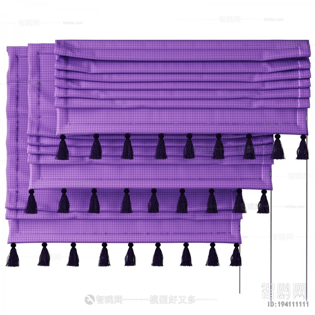 Modern Roman Curtain
