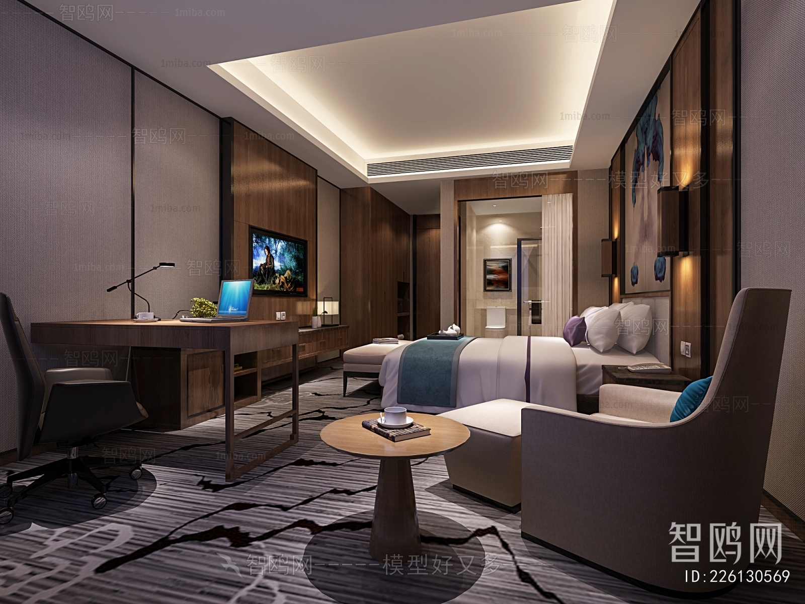 New Chinese Style Guest Room