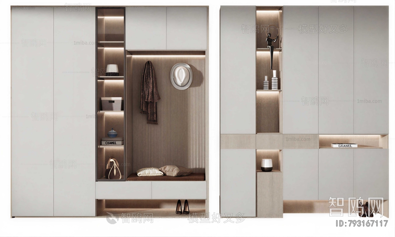 Modern Shoe Cabinet