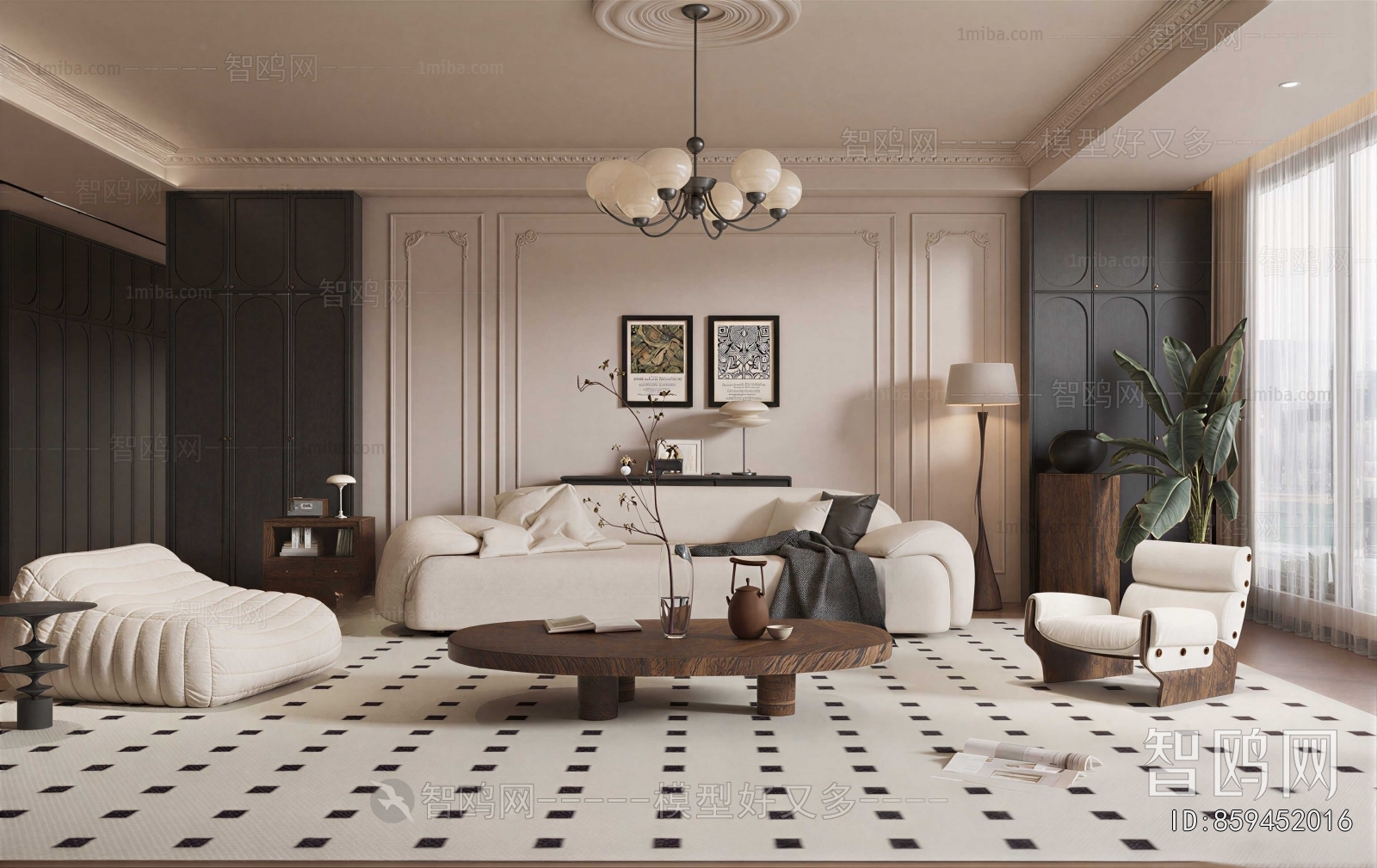 French Style A Living Room