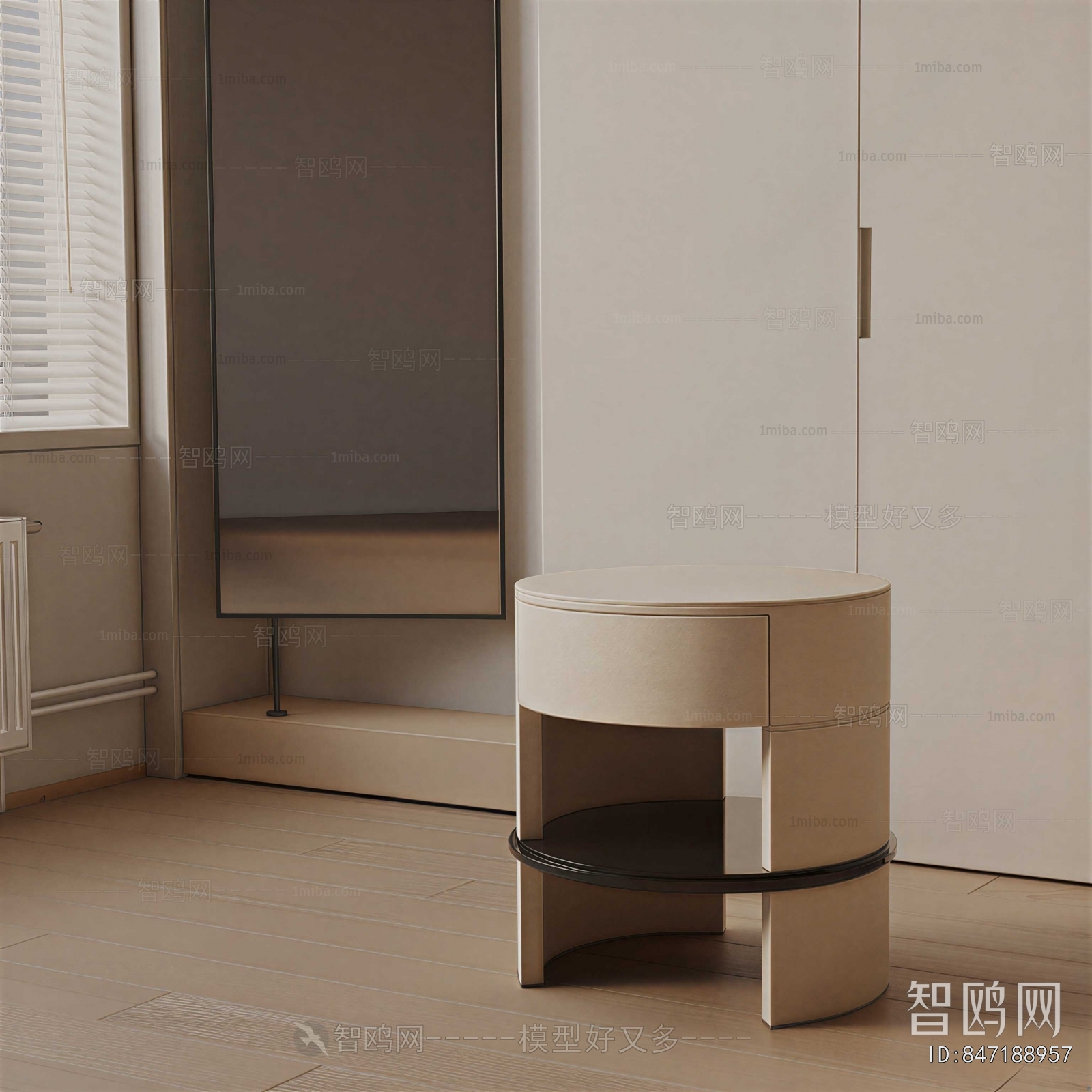 Modern Bedside Cupboard