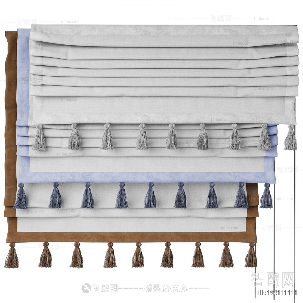 Modern Roman Curtain