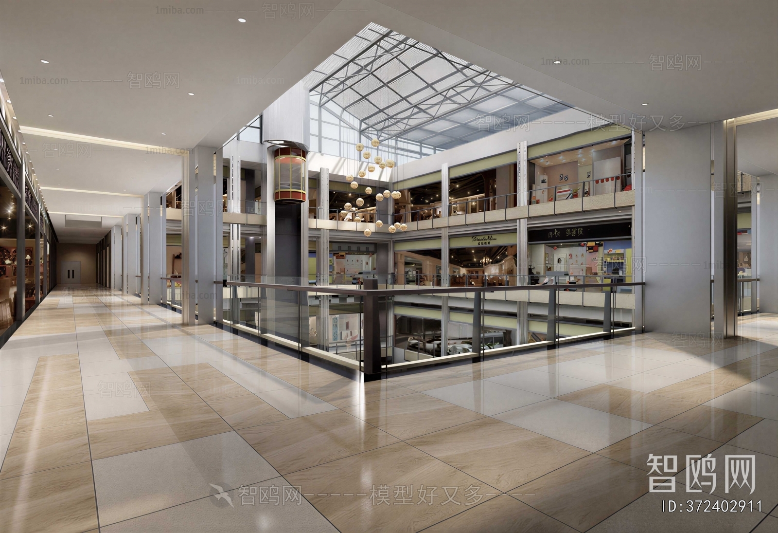 Modern Shopping Mall