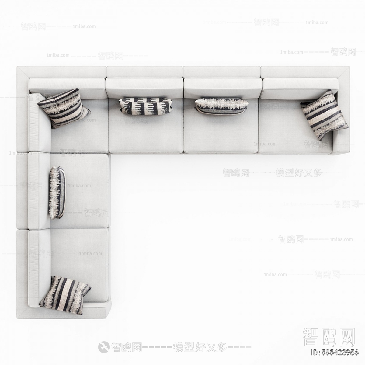 Modern Multi Person Sofa