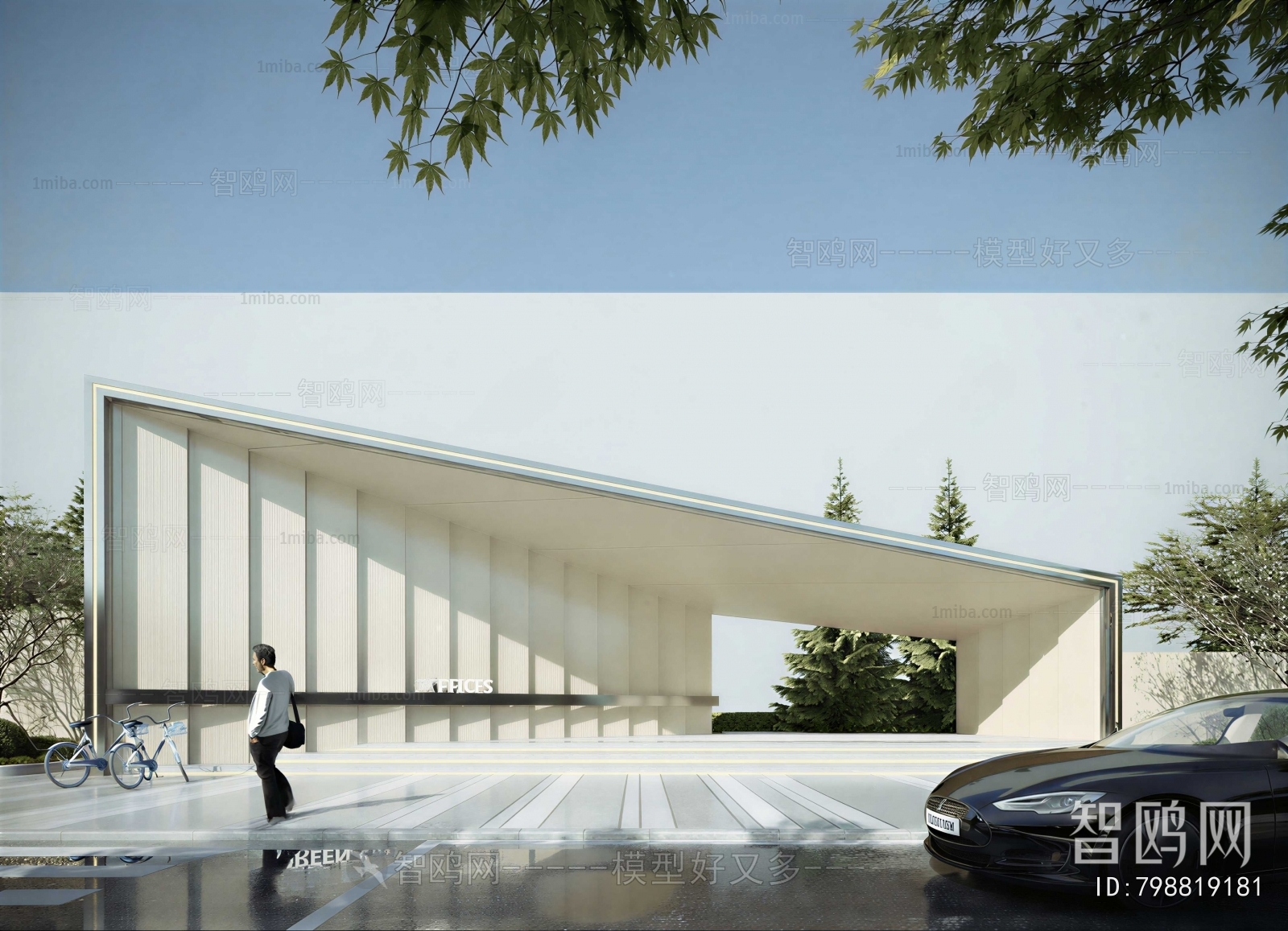 Modern Facade Element