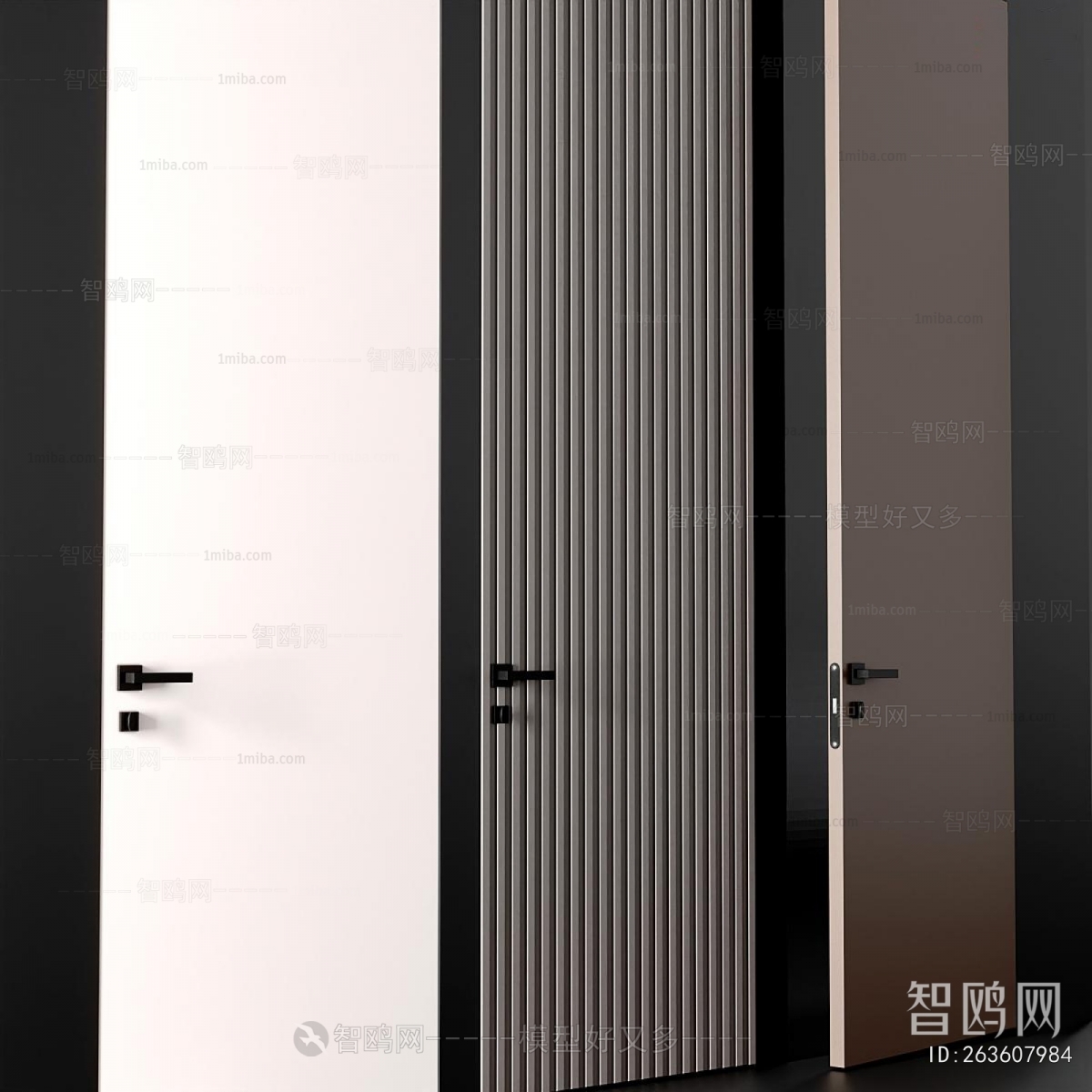 Modern Single Door