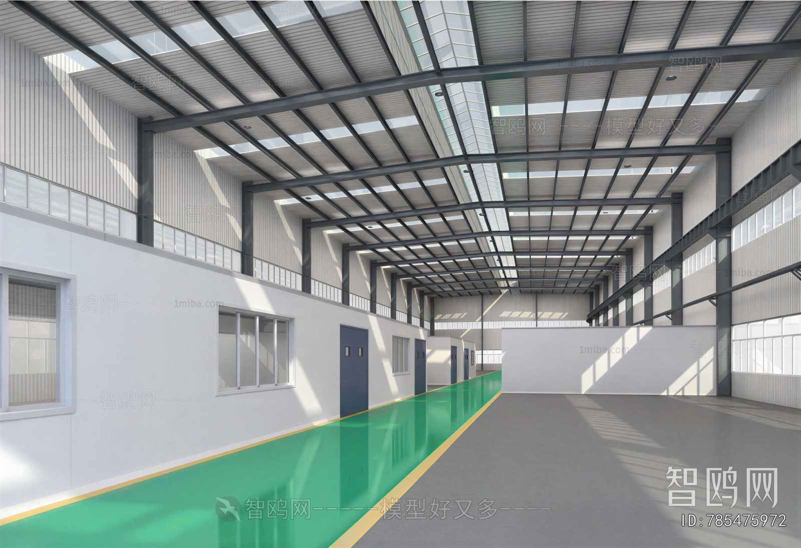 Modern Factory Floor/warehouse