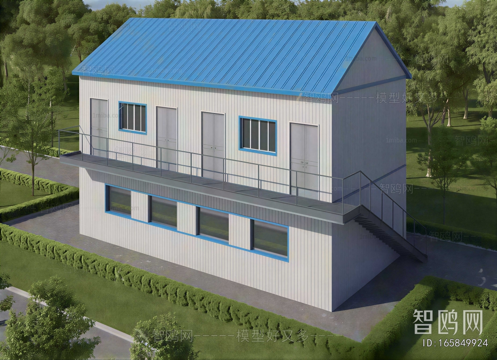 Modern Industrial Building