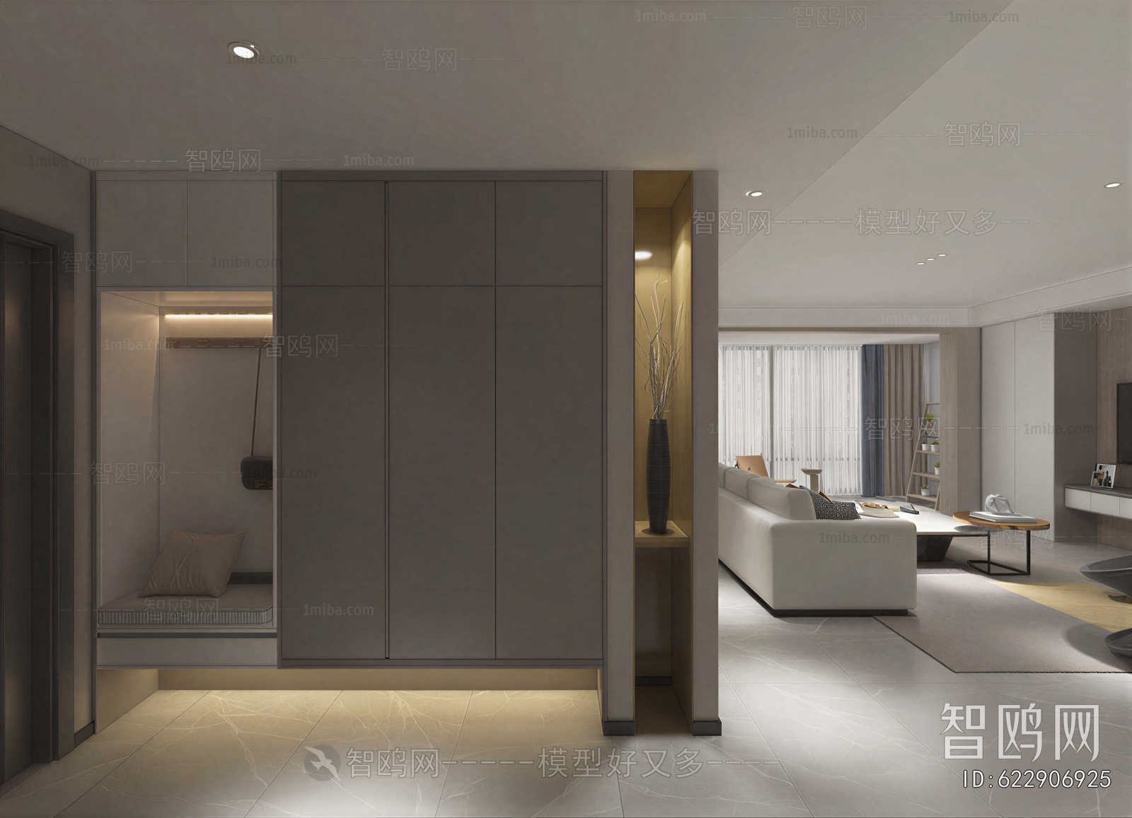 Modern Hallway