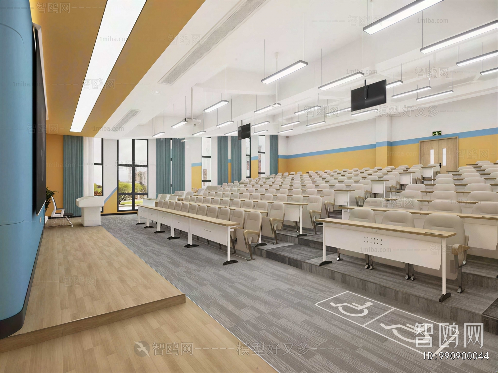 Modern School Classrooms