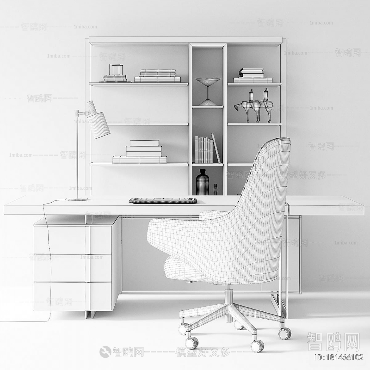 Modern Computer Desk And Chair