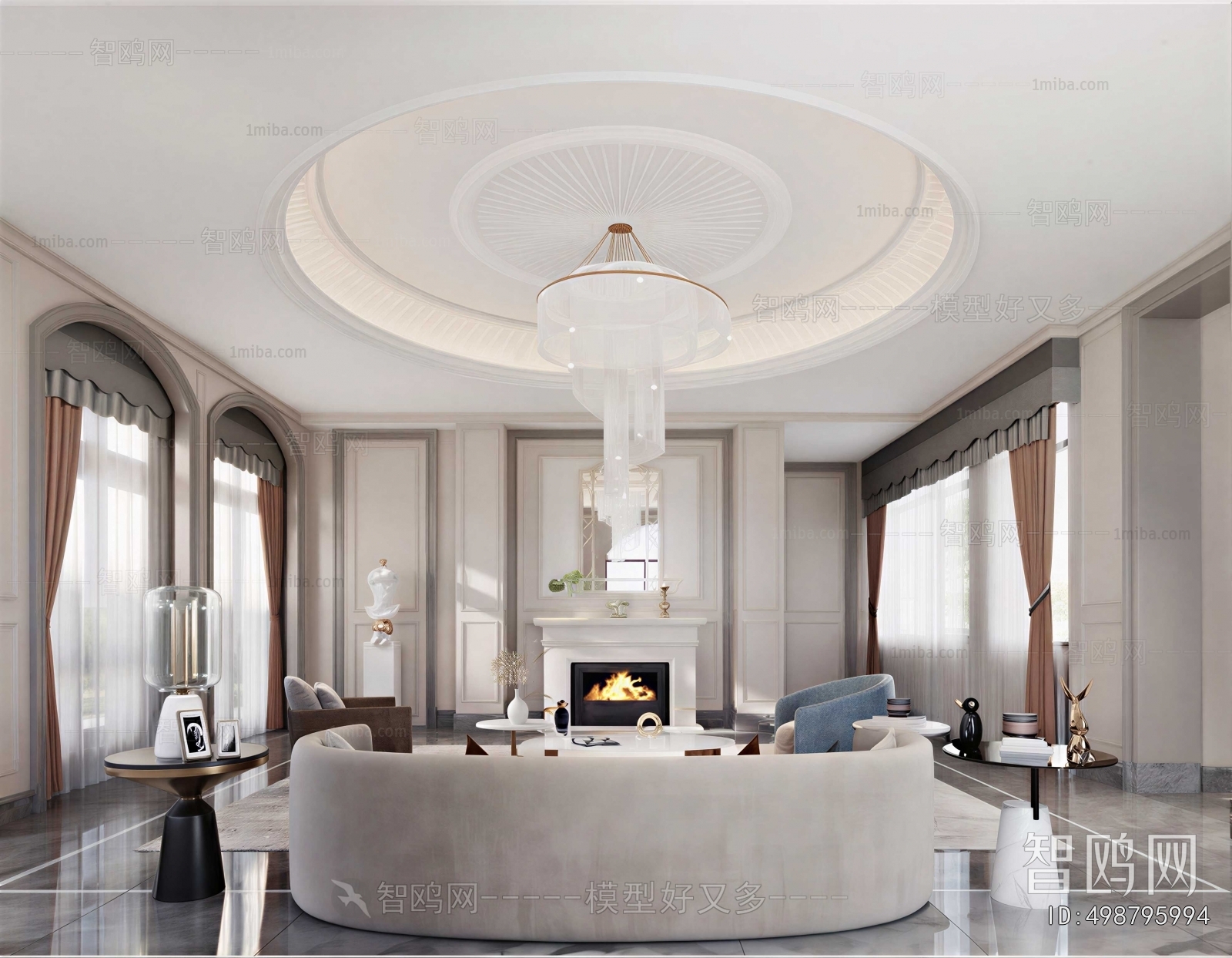 European Style A Living Room