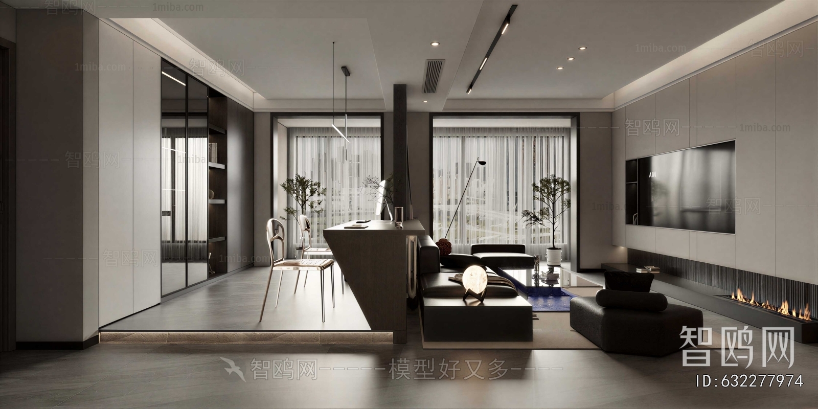 Modern A Living Room
