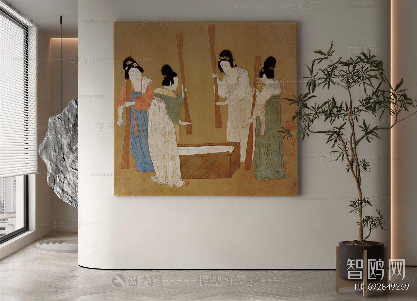 New Chinese Style Painting