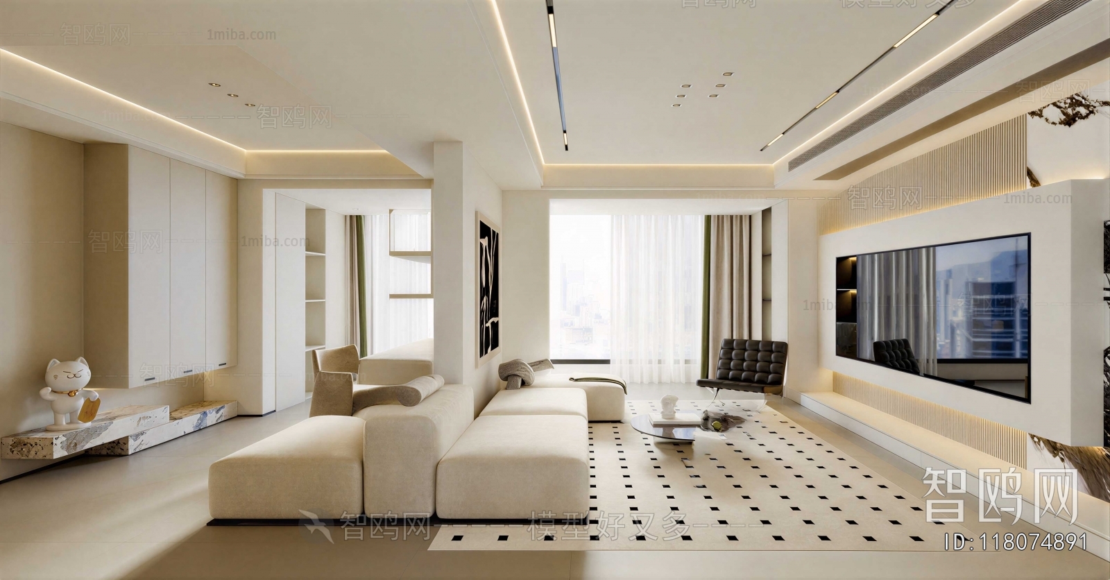 Modern A Living Room