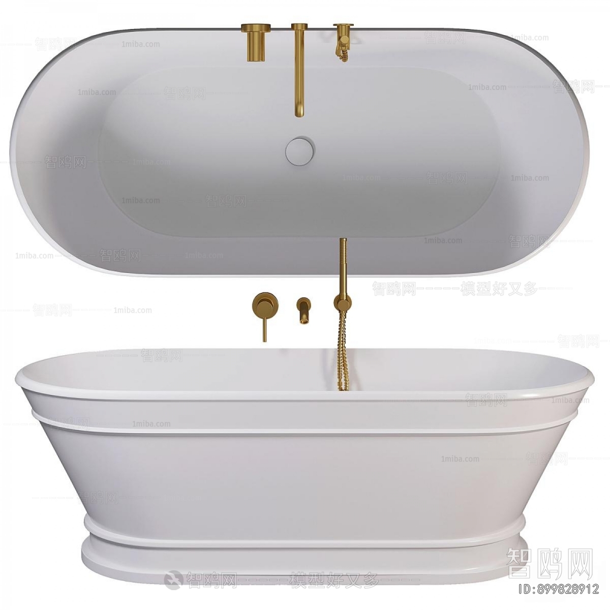 Modern Bathtub