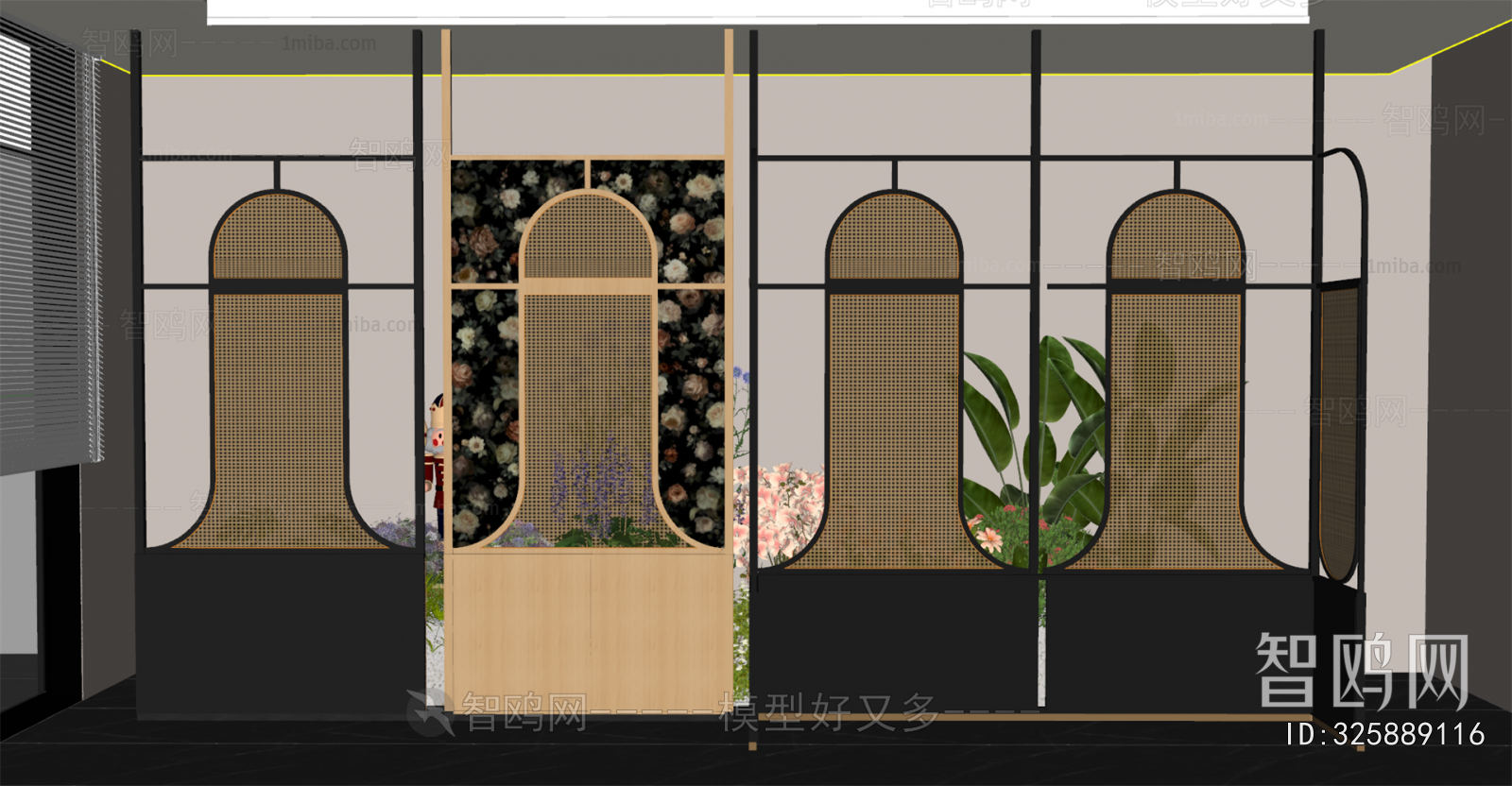 American Style Idyllic Style Partition