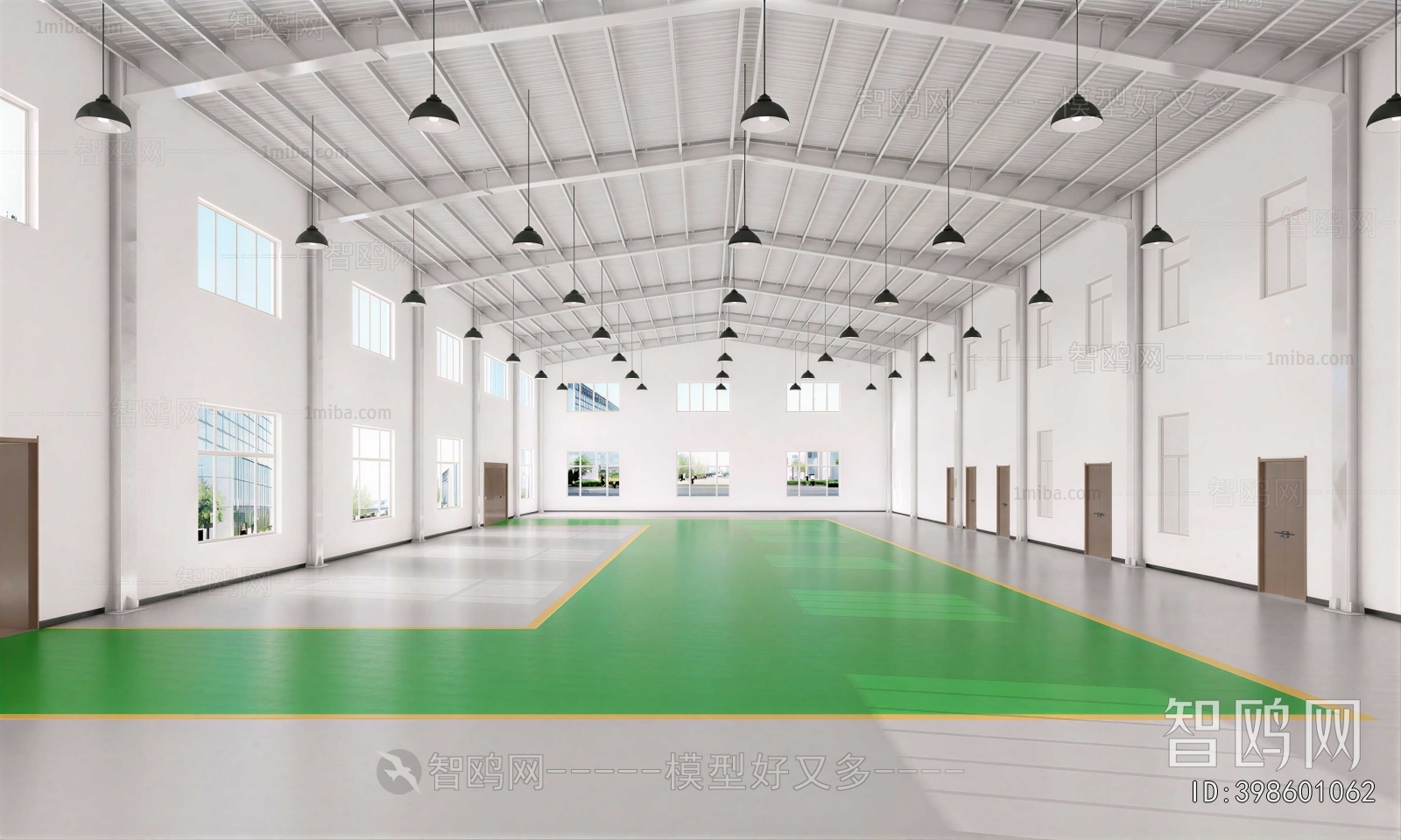 Modern Indoor Stadium