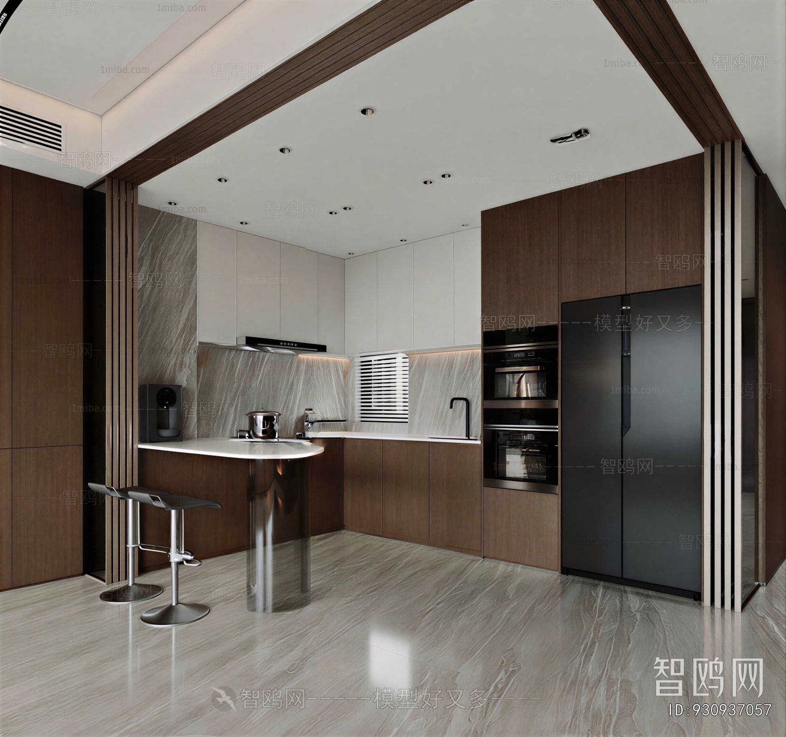 Modern The Kitchen