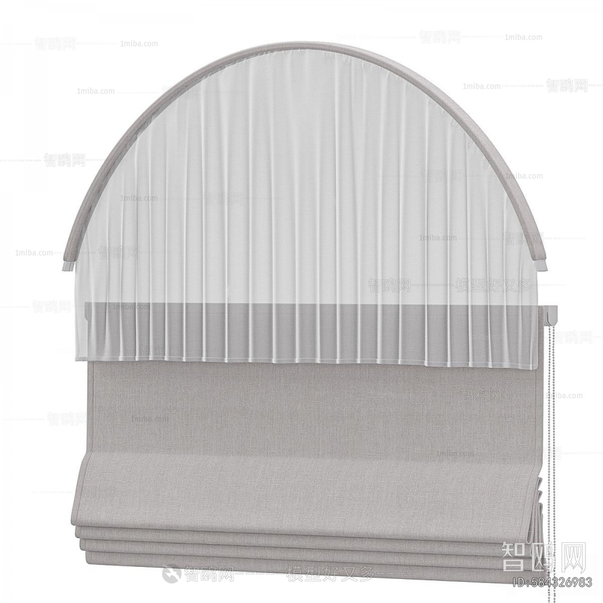 Modern Roman Curtain